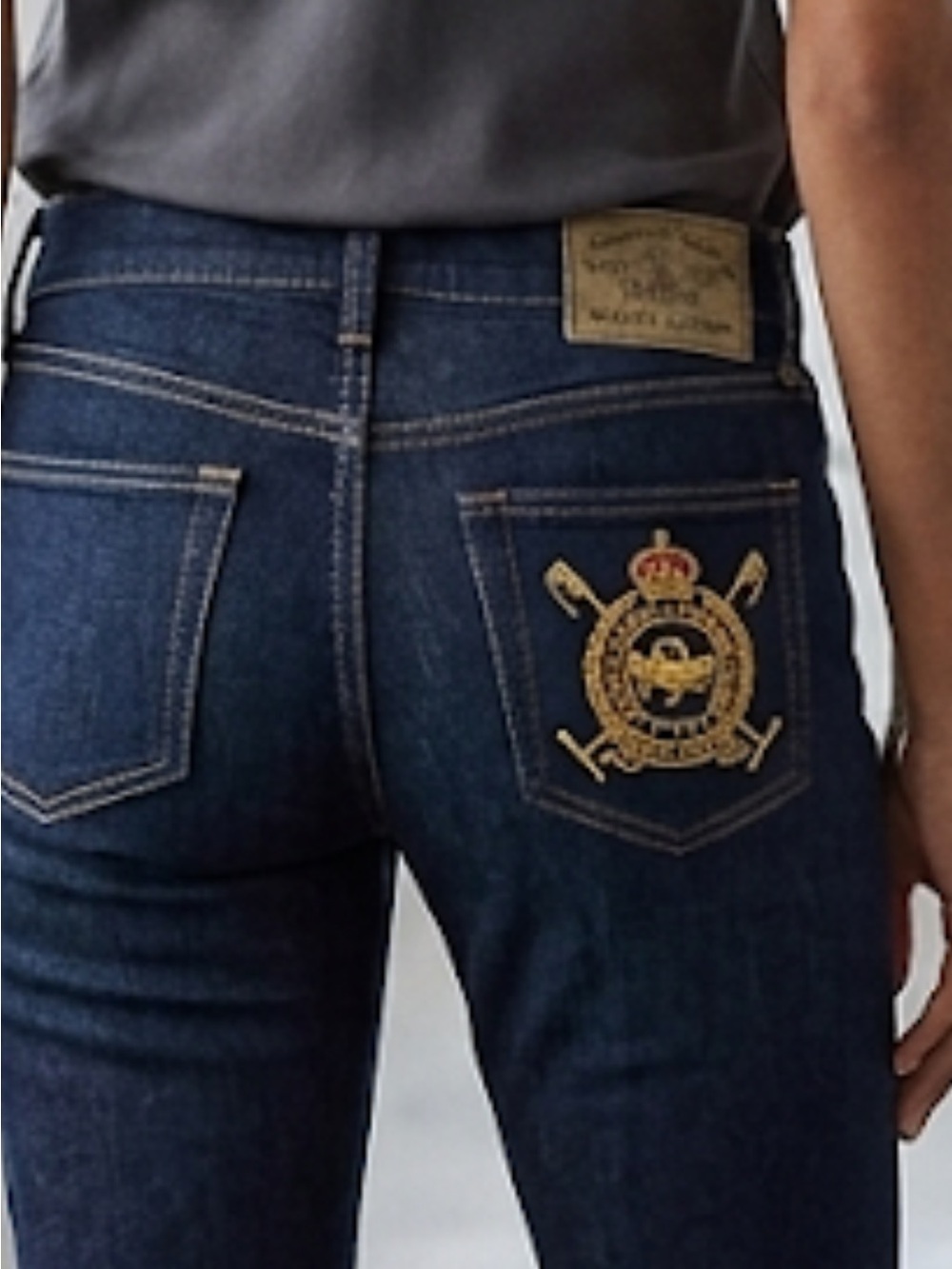 Ralph Lauren Blue Label Vintage Thompson 650 Skinny Jean Like New… - Picture 2 of 7